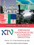 XIV JORNADA NACIONAL DE ECOGRAFIA DIGESTIVA (2003)