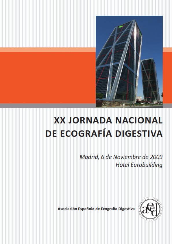 XX JORNADA NACIONAL DE ECOGRAFIA DIGESTIVA (2009)